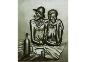 KISITLI ÖĞÜN RÖLYEFİ (Picasso'dan)